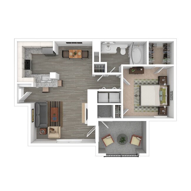 The Clementine floor plan